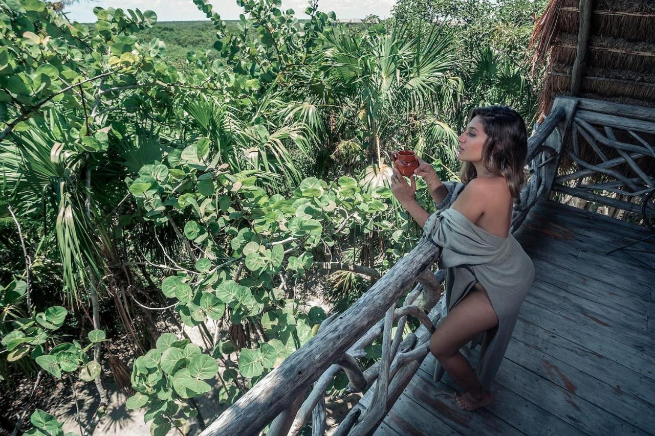 Hidden Treehouse Tulum Eco-Hotel Экстерьер фото